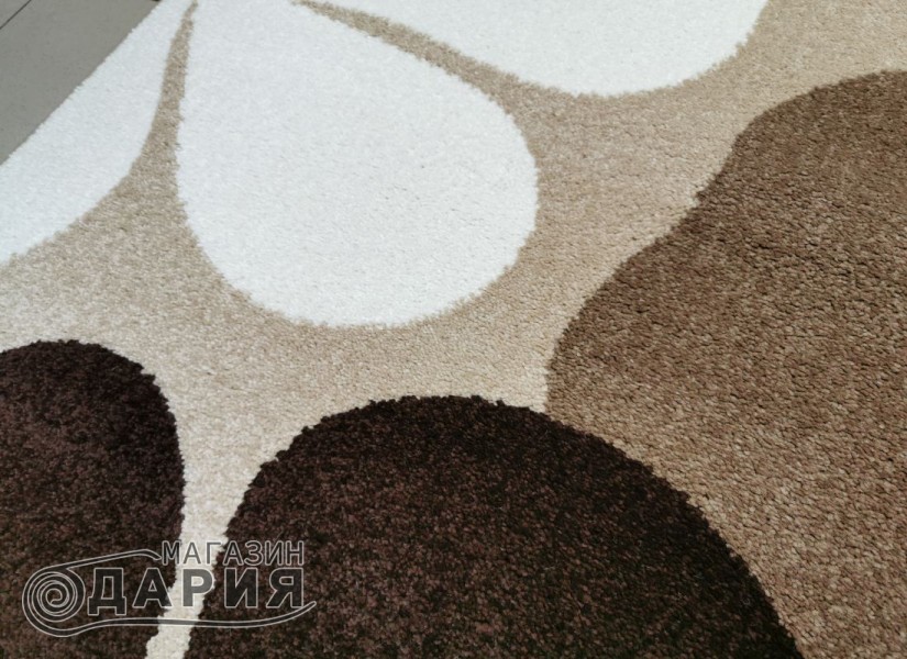 Тъкан килим MAGNOLIA 801 d.beige/brown